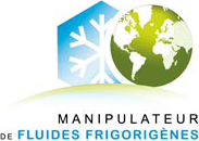 Logo attestation manipulation des fluides frigorigènes